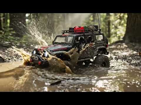 RC Rubicon Takes On Extreme Off-Road Trail 🇺🇸 | Realistic Mini 4x4