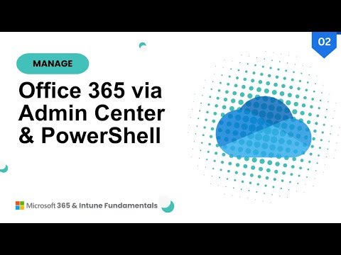 How To Manage Office 365 using Admin Center & PowerShell | Installation Guide