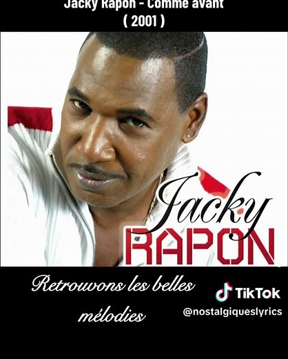 Jacky Rapon : Comme Avant - L'Essence du Zouk