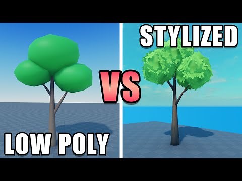 How To Improve Your Trees In Roblox Studio | Advanced Stylized Tree Tutorial