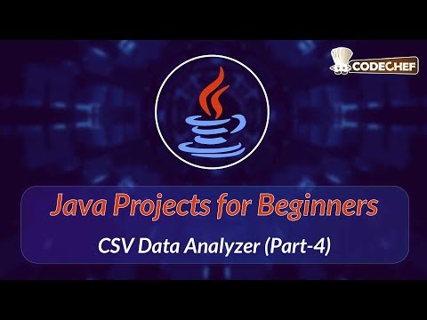 CSV Data Analyzer (Part-4) | Java Projects for Beginners