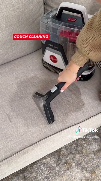 Give the gift of a clean couch this year with the Hoover CleanSlate❤️ #cleaning #cleaninghacks #cleaningmotivation #clean #spotclean