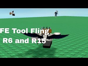 Roblox Fe Script Showcase | Fe tool fling R6 and R15 | Fluxus and Hydrogen