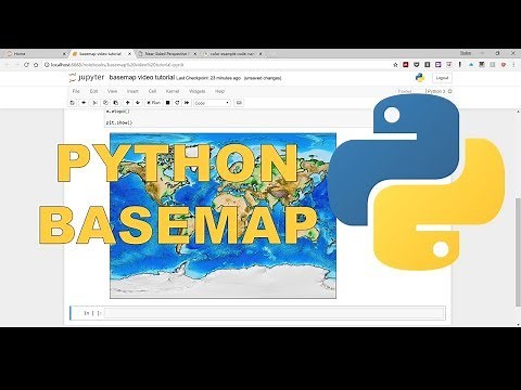 How to make a map in python using basemap