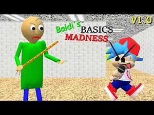 Friday Night Funkin': Baldi's Basics Madness Full week [DEMO 1.0] + Secret Song [FNF Mod/HARD]