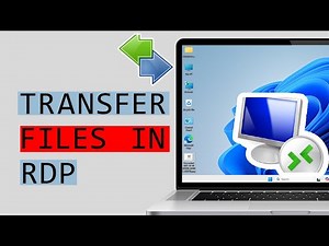 Transfer Files Between PC and Remote Desktop (The EASY Way!)
