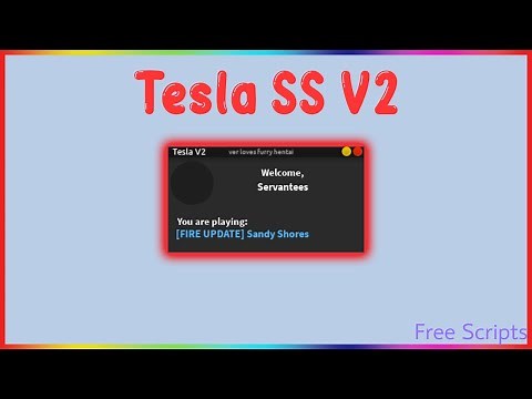 Roblox Serverside Showcase Tesla SS V2