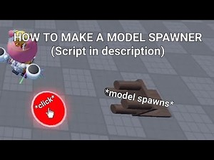 How to make a Model Spawner in Roblox Studio!