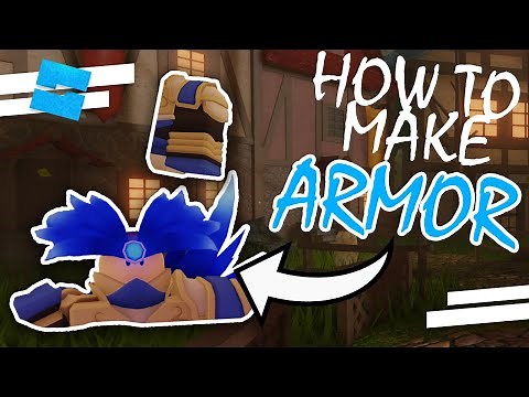 How to MAKE ARMOR for BEGINNERS! | ROBLOX Studio / Blender
