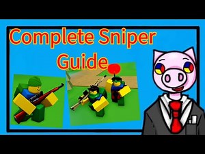 How To Use The Sniper In Noobs In Combat Roblox