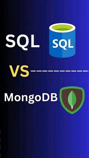 SQL VS MongoDB #shorts