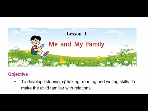 lesson 1 , class 3 , RAINBOW English , PSEB