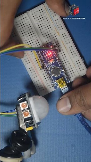 Motion Detection using PIR Sensor and Arduino Nano ||