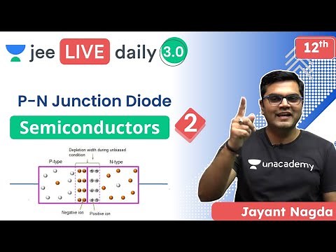 JEE 2022: Semiconductors L2 | P-N Junction Diode | Unacademy JEE | JEE Physics | Jayant Nagda