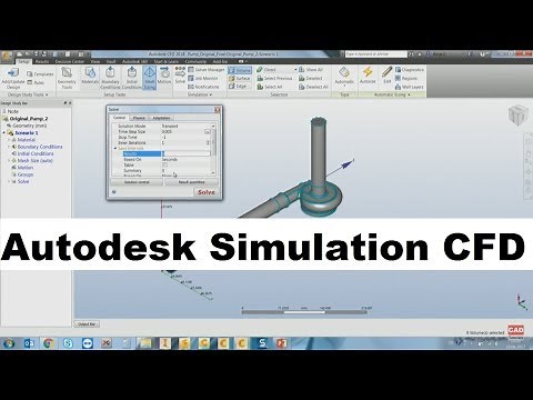 Autodesk Simulation CFD Tutorial | Introduction to Simulation CFD for Turbomachinery