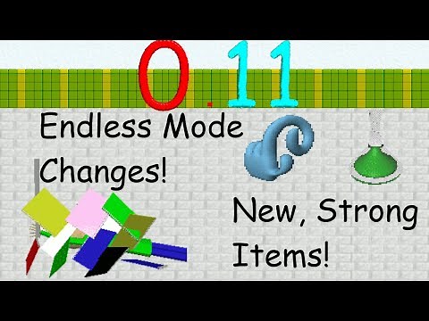 Baldi's Basics Plus: 0.11 Update (Endless Mode Changes, New Items!)