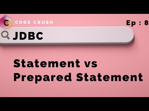 Statement vs Prepared Statement | Prepared Statements Java | JDBC | JDBC Tutorial