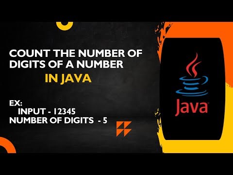 How to Do Digit Count in Java | Simple Explanation #java