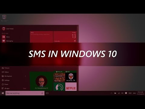 How to Send Text Messages in Windows 10