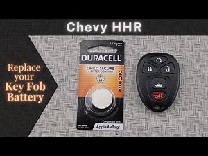 Replace a Chevy HHR 2008-2011 Key Fob Battery