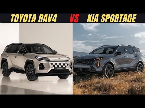 2026 Toyota RAV4 vs Kia Sportage – Best Hybrid SUV Battle!