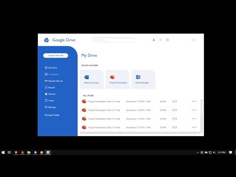 javafx ui - google drive ui sample