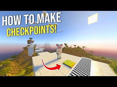 How to Make Checkpoints in Minecraft *Bedrock*
