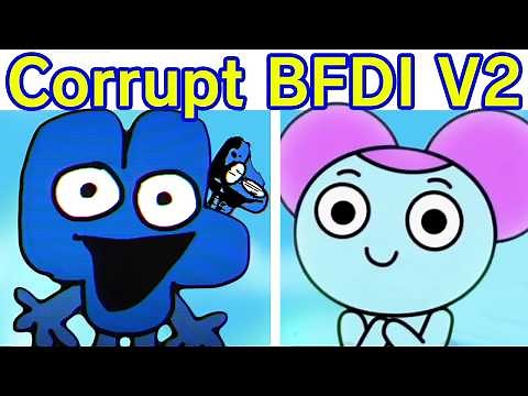 Friday Night Funkin' Battle for Corrupted Island 2.0 (Learn With Pibby x FNF Mod) (VS BFDI Glitch)