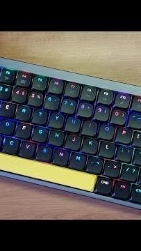 How to connect Bluetooth or Wireless Dongle Nuphy Air75 Ultra Slim Wireless Mechanical Keyboard