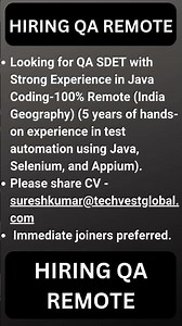 Testing Jobs | QA Jobs| Manual Testing Jobs| Rd Automation Learning