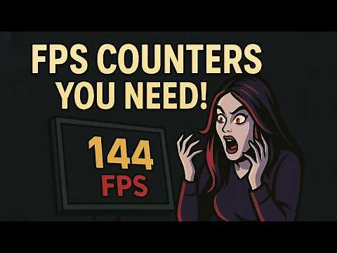 🎮 Top 5 FPS Counters & Overlay Tools for Gamers (Free & Easy!)