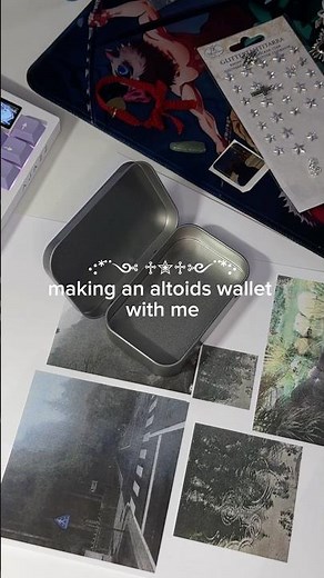 making an altoids wallet