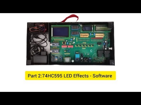 LED Effect Project – Programming the 74HC595 -Part 2