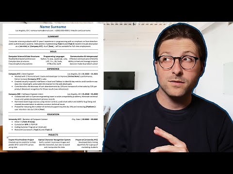 Create a Perfect Resume in 10 Minutes (2025) | [Job Application]