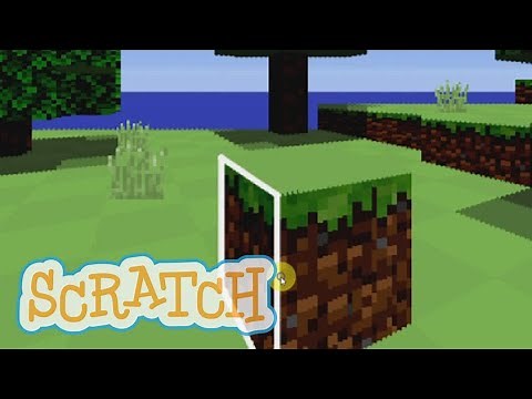 How to make/play 3D MineCraft game in scratch 🧱🌳Kids Coding