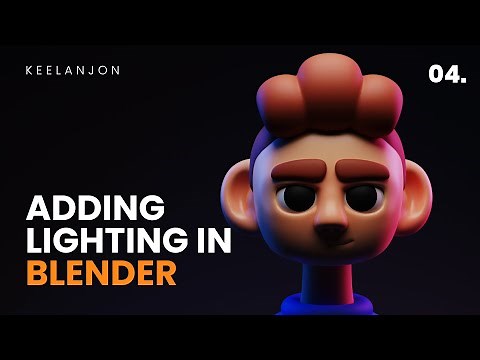 Blender Beginner Tutorial - Lighting Tutorial - Blender 3.4