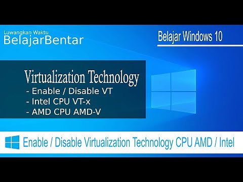 How to Enable Virtualization Technology (VT) AMD and Intel CPUs in Windows 7, 8, 10. English