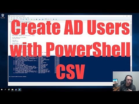 PowerShell create multiple users