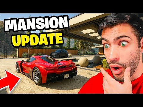 🔴 New GTA 5 MANSION DLC OUT NOW! Michael Storyline, New Pets, & Cars (GTA ONLINE)