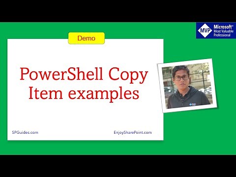 PowerShell Copy Item examples