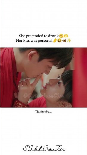 Her kiss was personal🫣🦋💗✨|First love c drama💕|#cdrama#shortsfeed#Wangxingyue#Tianxiwei#fyp
