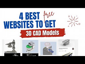 Top 4 Websites to Download Free 3D Models for CAD and 3D designers