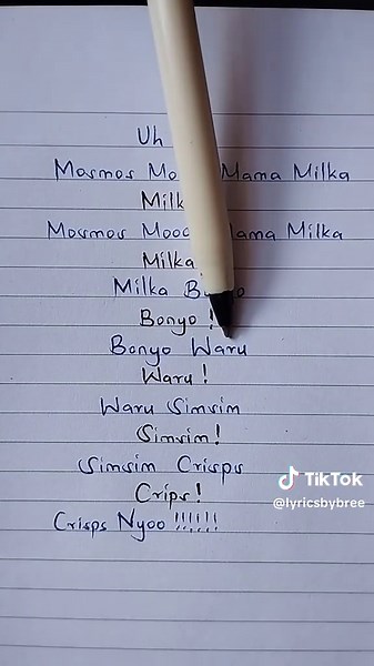 Mos Mos Mos Mama Milka Song Lyrics