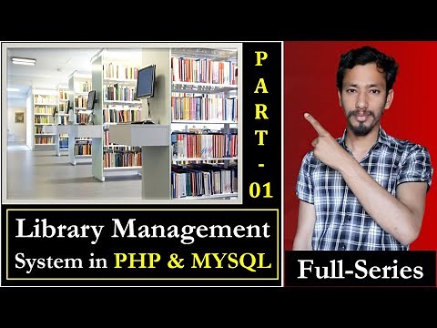 Library Management System Project In PHP And MYSQL in Hindi (Part-01)