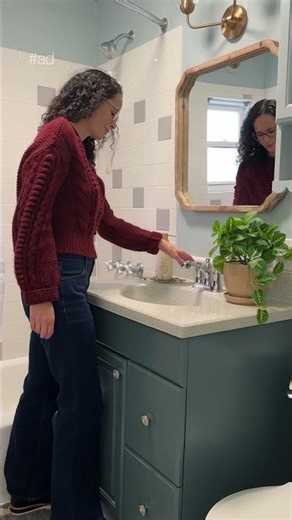 Small swaps make a big difference - bathroom & kitchen makeover with Moen