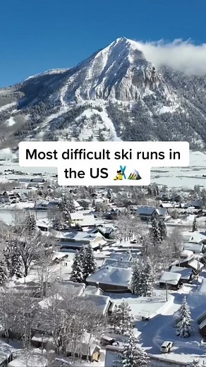 Top 3 Most Difficult Ski Runs in the US: Rambo, Crested Butte, Corbet's Couloir, and Pipeline Couloir