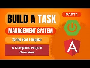 Task Management System using Spring Boot, Angular, MySQL | A Project Demo & Overview | Part 1 | 2024
