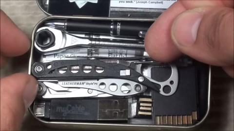 Magnetically modifying your Altoids tin for EDC use