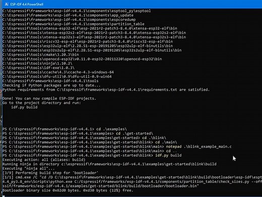 How to Use ESP-IDF Terminal or ESP-IDF PowerShell