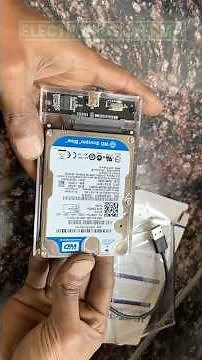 Computer ka Hard Disk ko External Memory Holder type C | Electronics verma